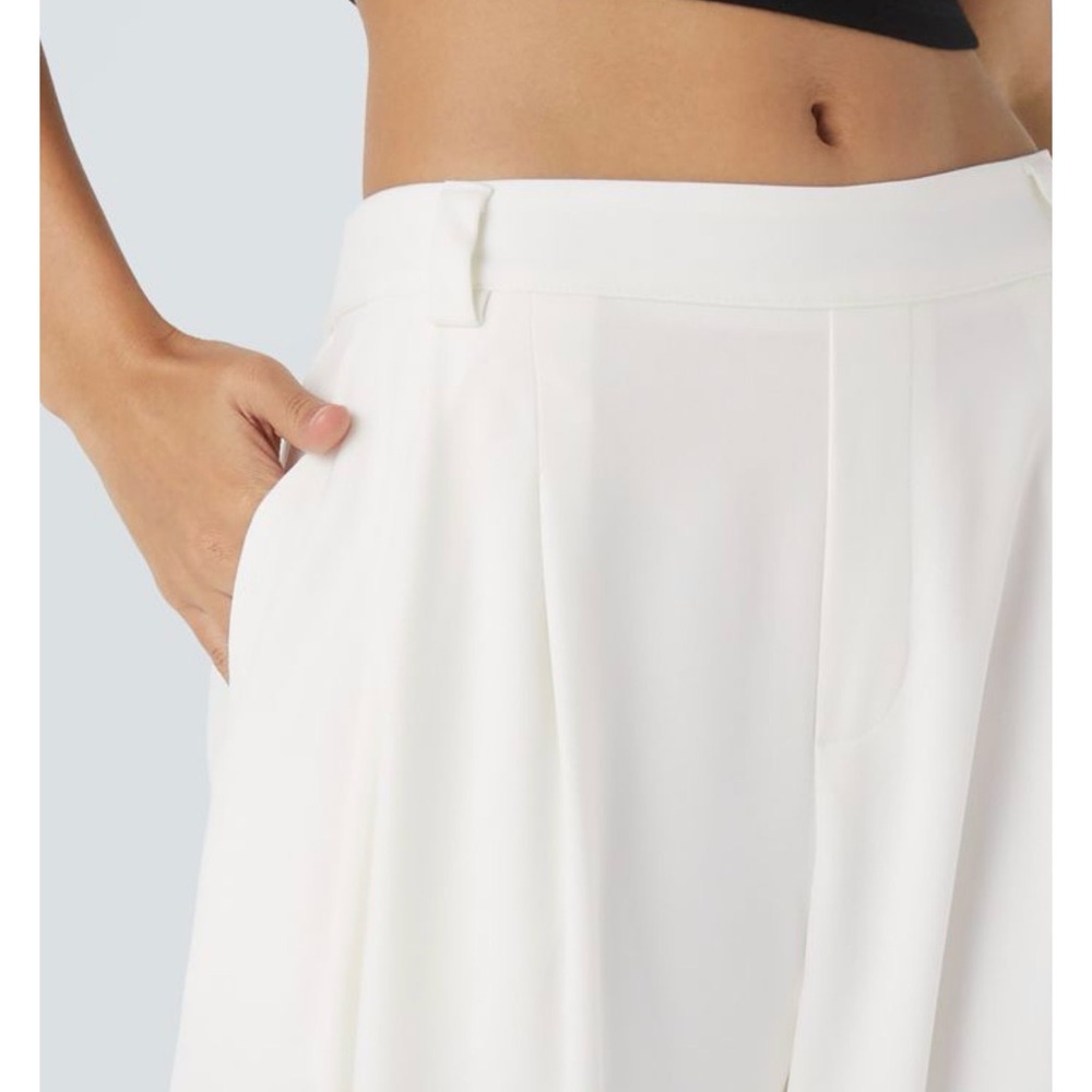 Women's White Pants - Picture 3 of 8